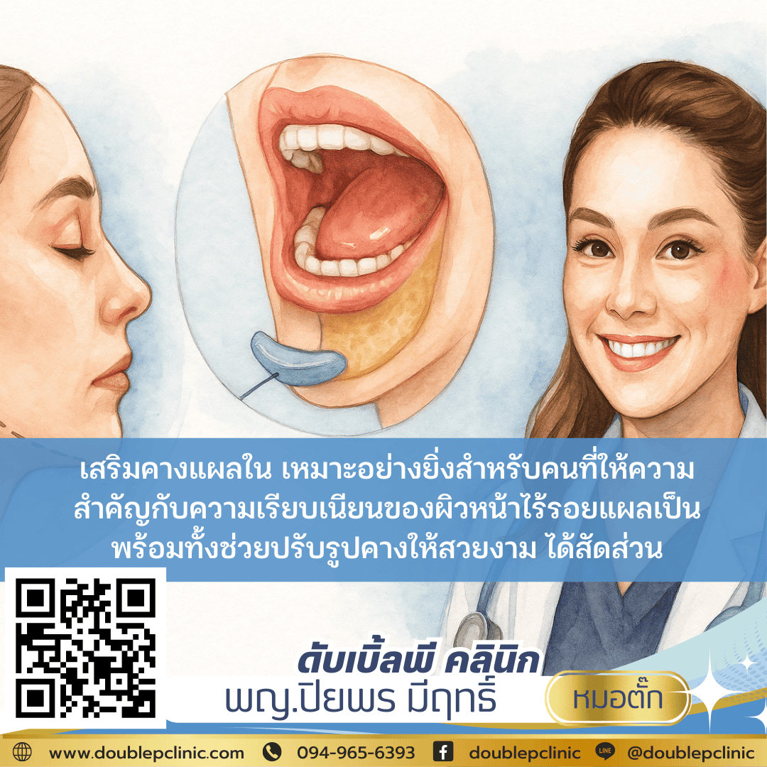 เสริมคางแผลใน ช่วยอะไร?